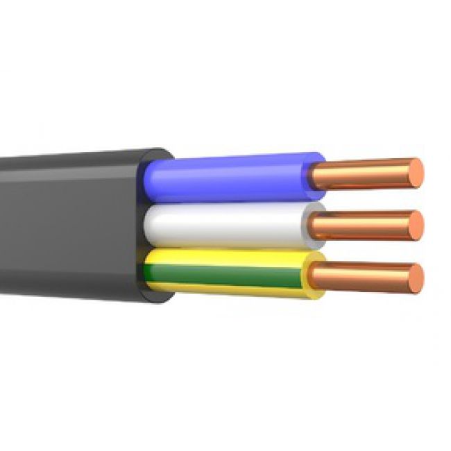 ВВГ-П 3х4,0 ок(N,PE)-0,66 (Алюр)