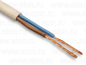 ШВВП 2х0,75 белый